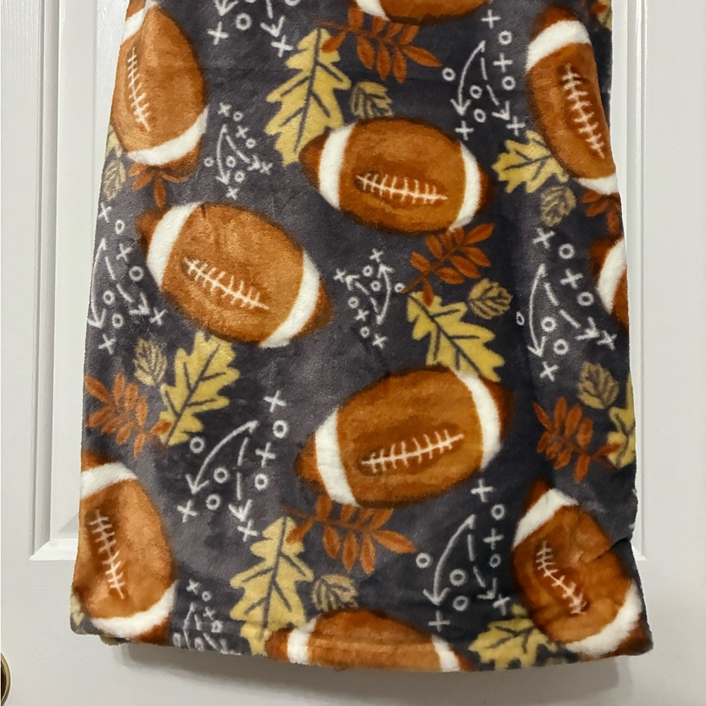 Game Day Football throw blanket